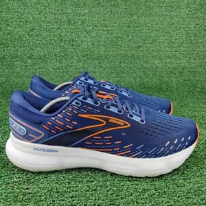Brooks Running Shoes Mens 11.5 Blue Glycerin 20 Neutral Cushion 1103821D444